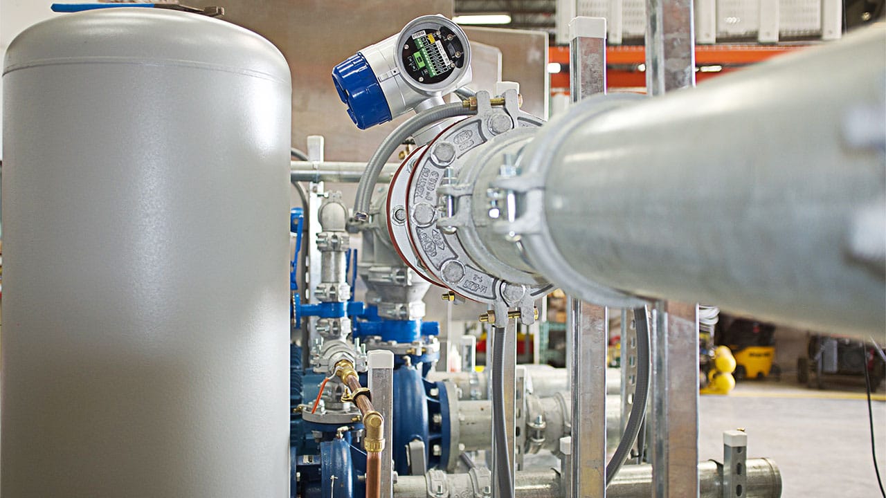 View of a Hoover Pump Station pipe