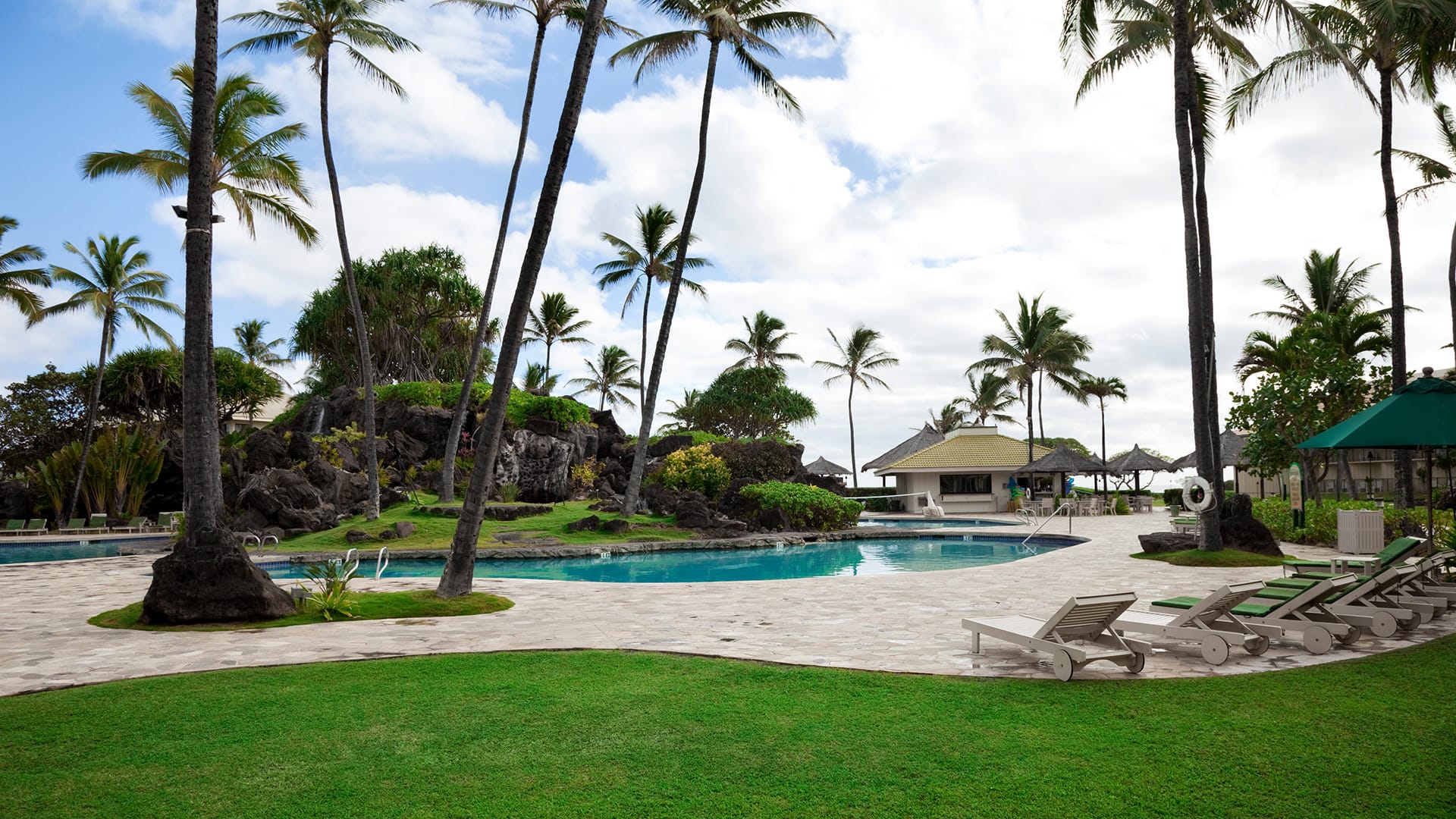 Swimming pool resort