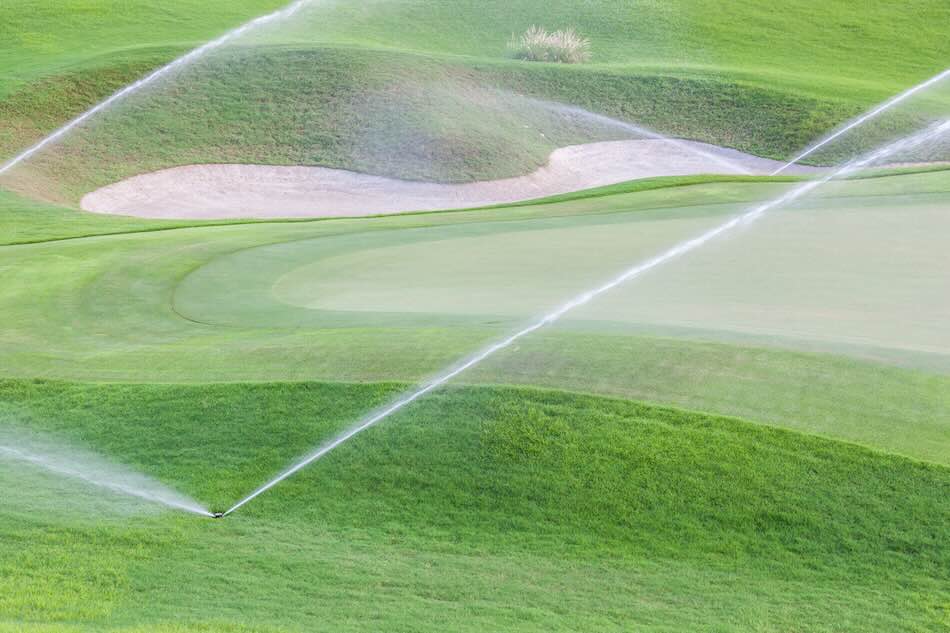 Golf Course Sprinklers