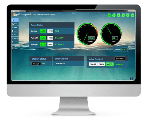 smart irrigation screen