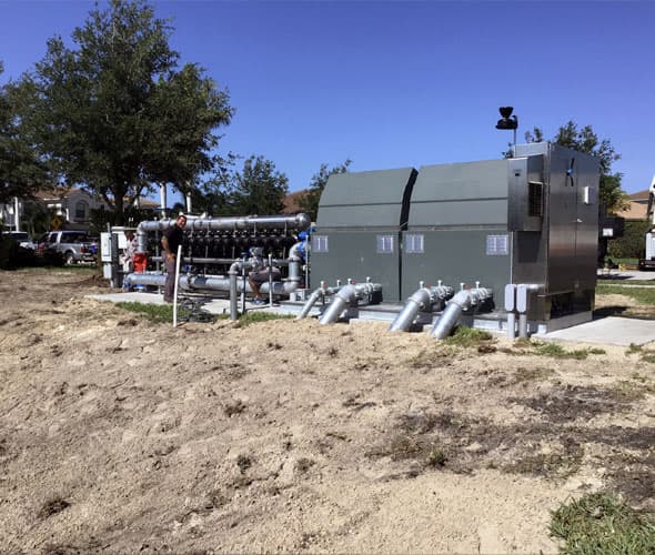 Riverstone - The plan pump installation