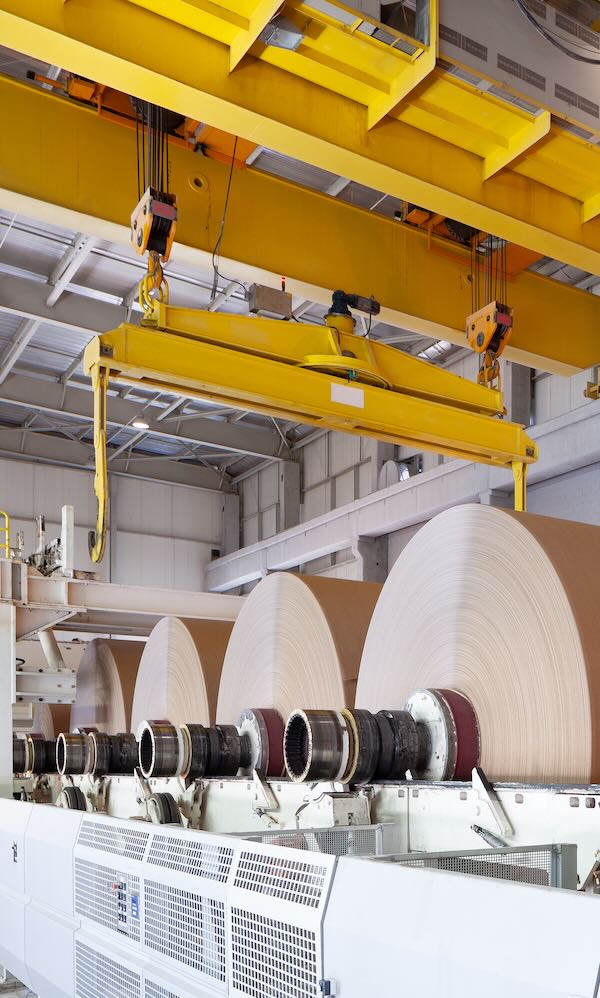 Paper Manufacture in a Paper Factory