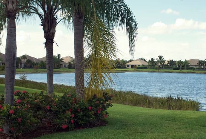 View over the water resource located at the Castellina Community